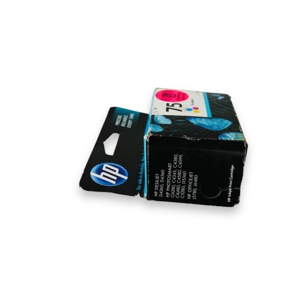 HP 75 Tri-Colour Ink Cartridge CB337WA Expired Boxed Used - photo 4