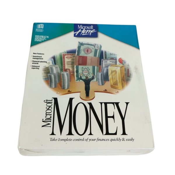 Microsoft Money 3.0 Windows Floppy Software Box Sealed NOS - photo 1