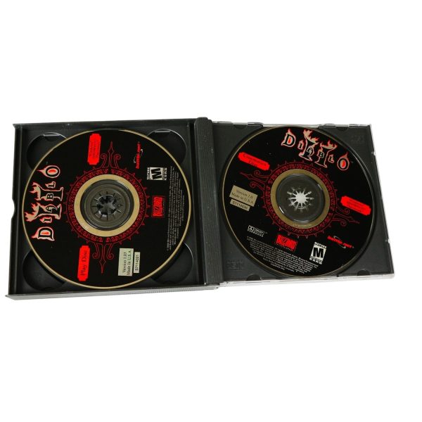 Blizzard Diablo II PC/Mac CD-ROM 4-Disc Set Used No Manual - photo 3
