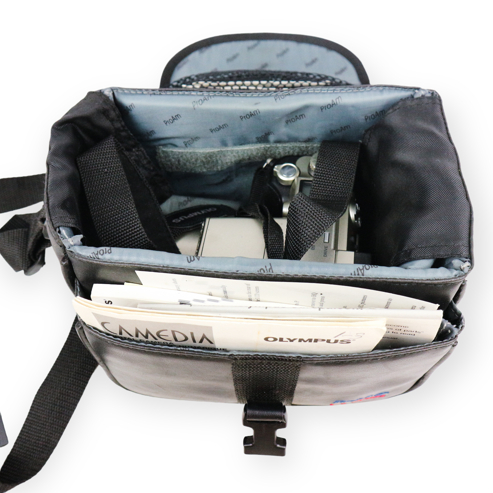 Olympus Camedia C-2100 Ultra Zoom Compact Digital Camera + Manuals & Carry bag - Image 2