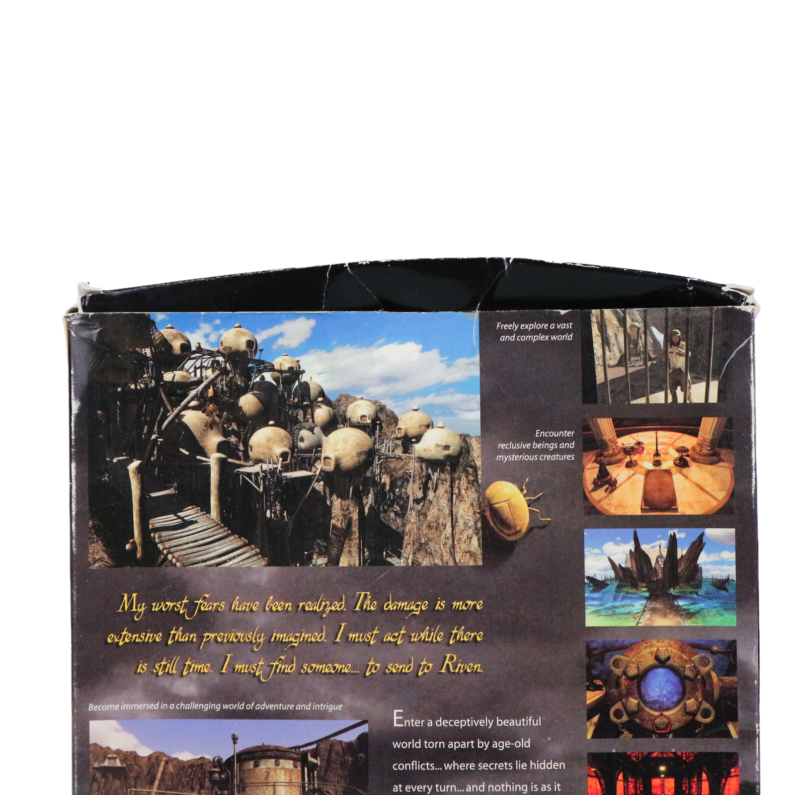 Riven: The Sequel to Myst PC CD Rom Game 1997, Big Box with Manual - Image 6