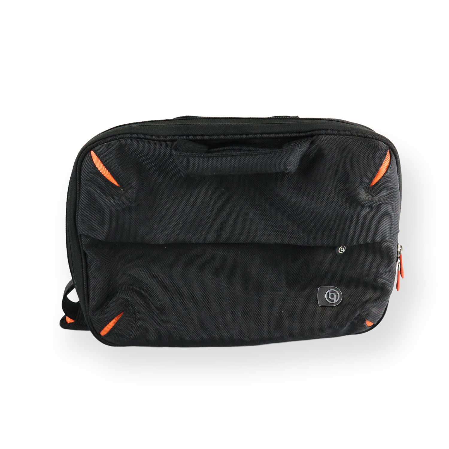 BOOQ LAPTOP / TABLET SHOULDER BAG - Black / Nylon Very Good Condition