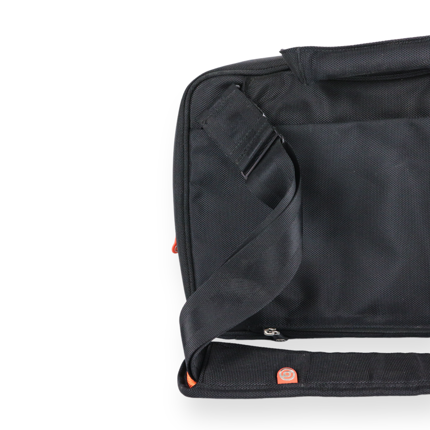 BOOQ LAPTOP / TABLET SHOULDER BAG - Black / Nylon Very Good Condition - Image 7