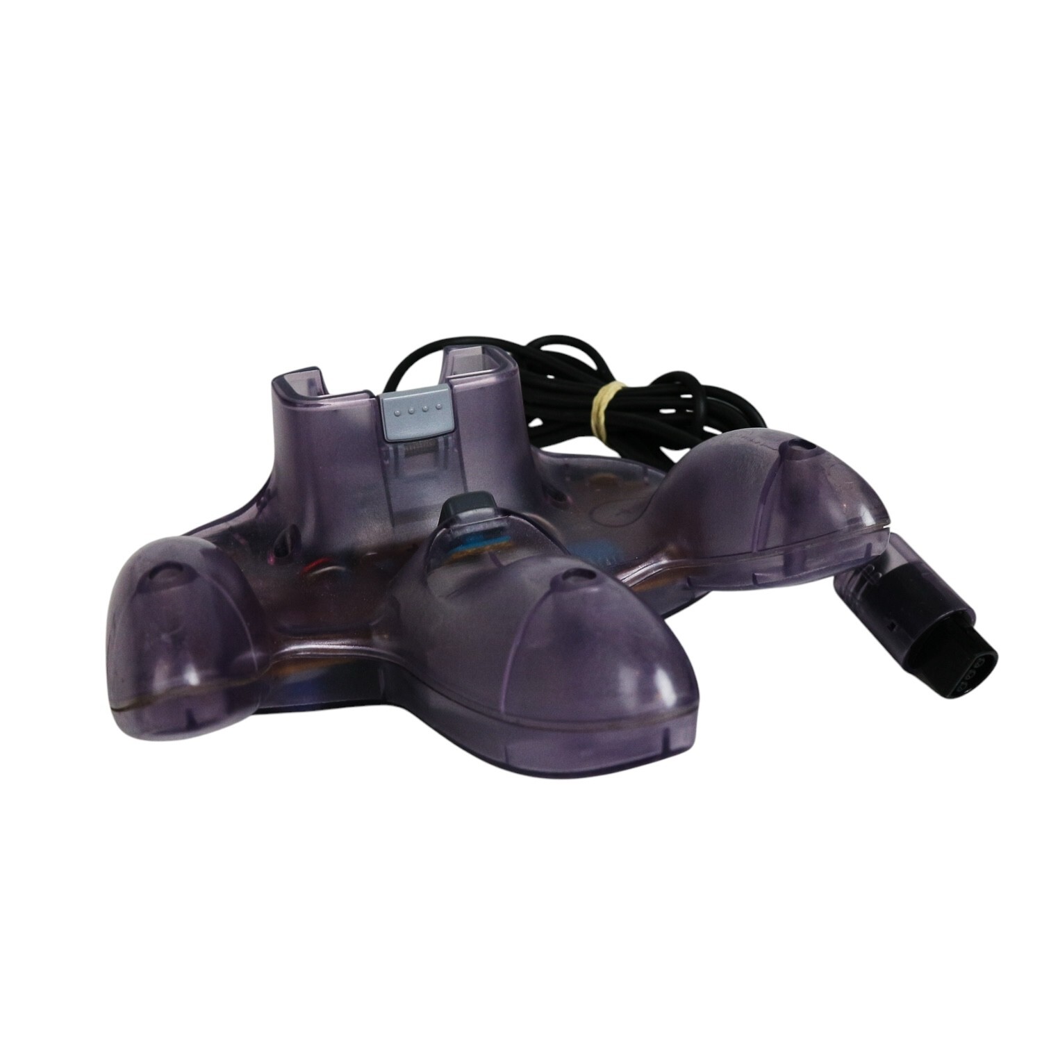Genuine Clear Atomic Purple Nintendo 64 N64 Controller - tested and working - Image 3