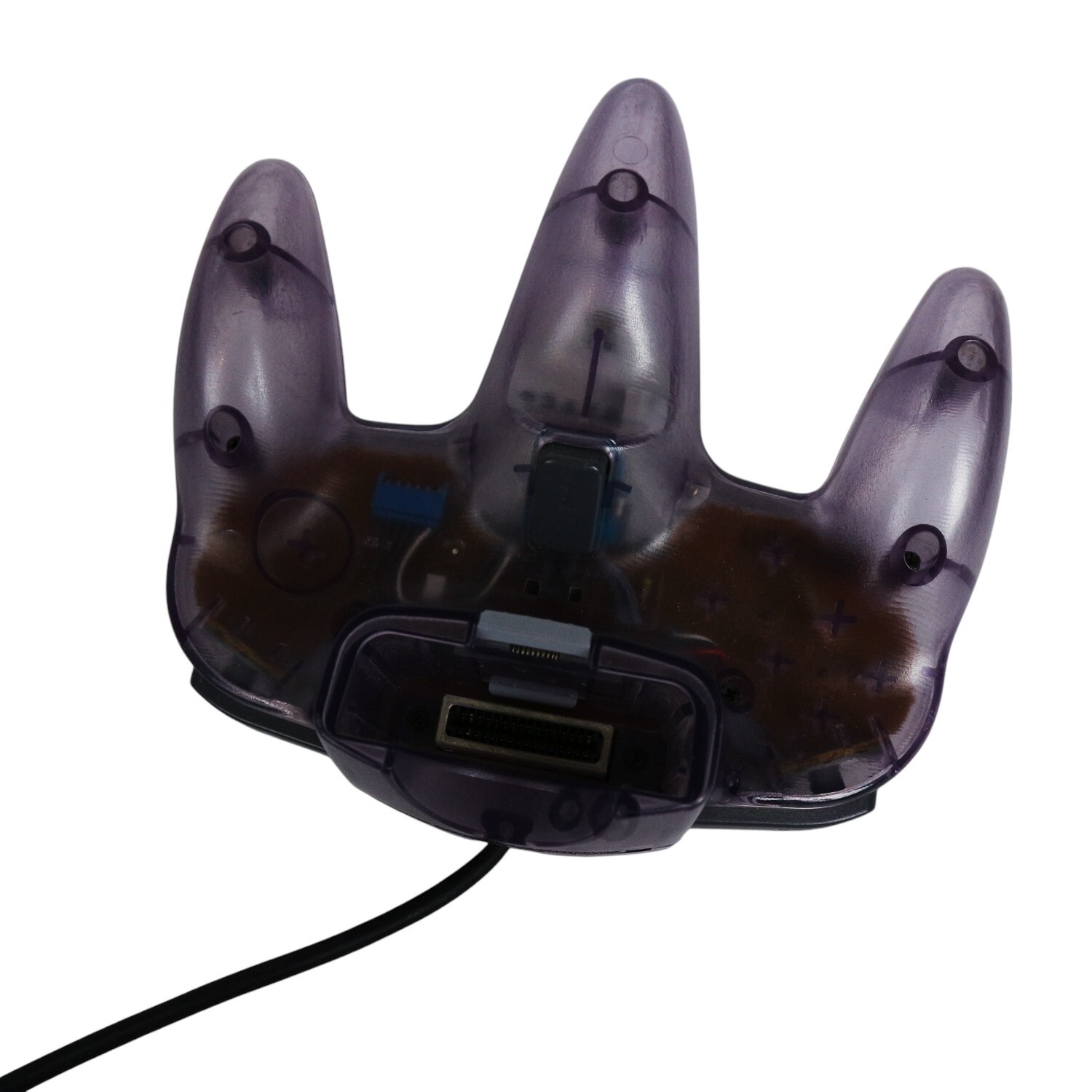 Genuine Clear Atomic Purple Nintendo 64 N64 Controller - tested and working - Image 5