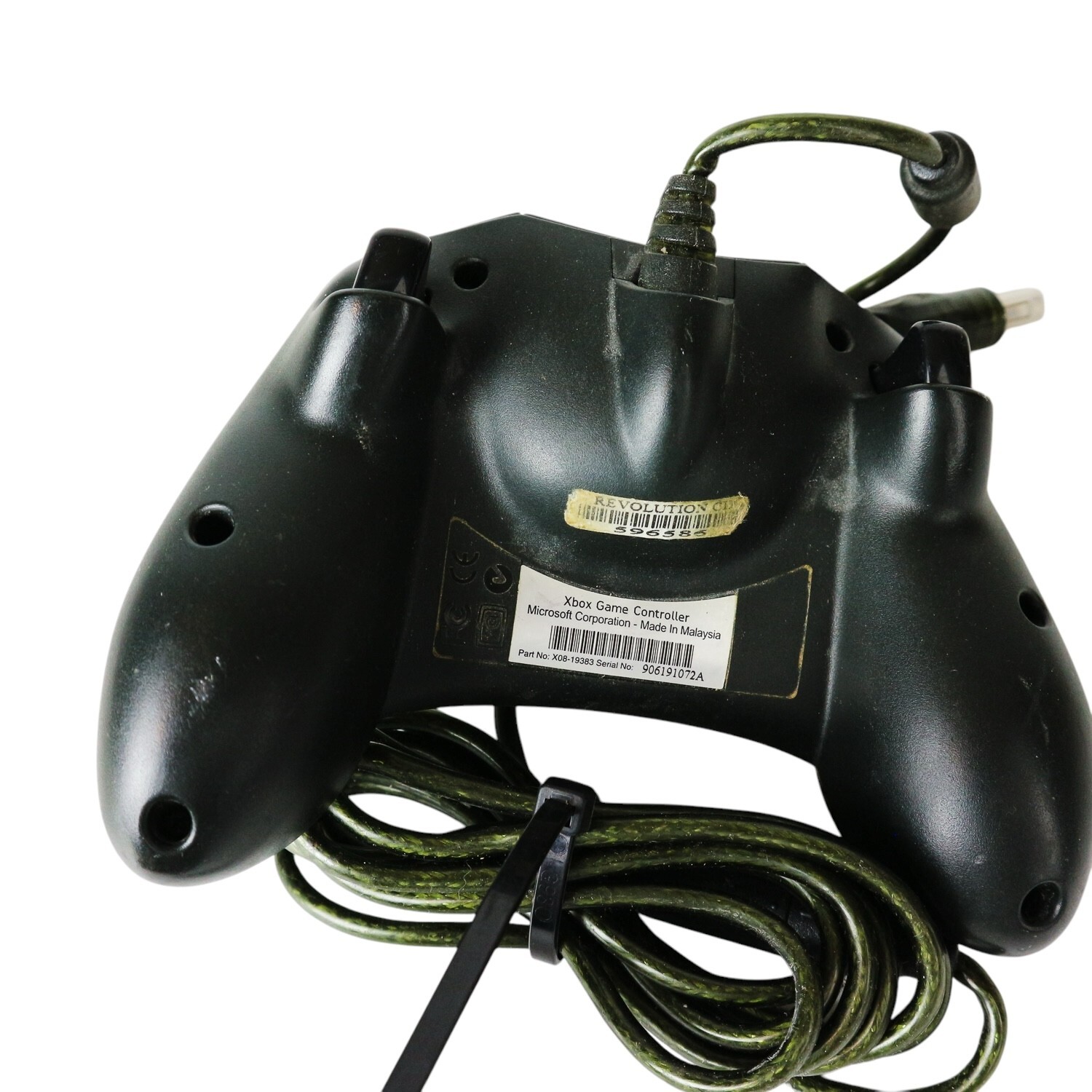Xbox Controller Genuine Microsoft X08-19383 Black Wired Original Retro - 1st Gen - Image 4