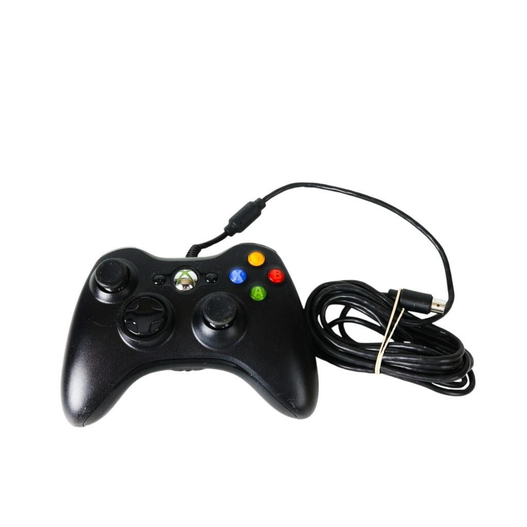 Genuine, Official Microsoft USB Wired Controller for Xbox 360/PC [Black]