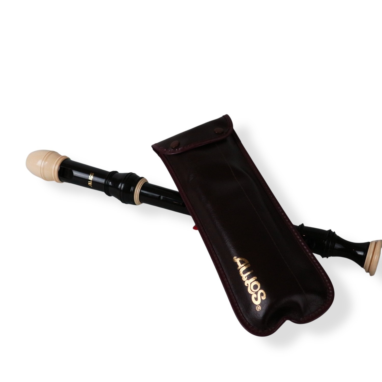 AULOS 209 3-piece Alto Recorder, Original case - Image 2