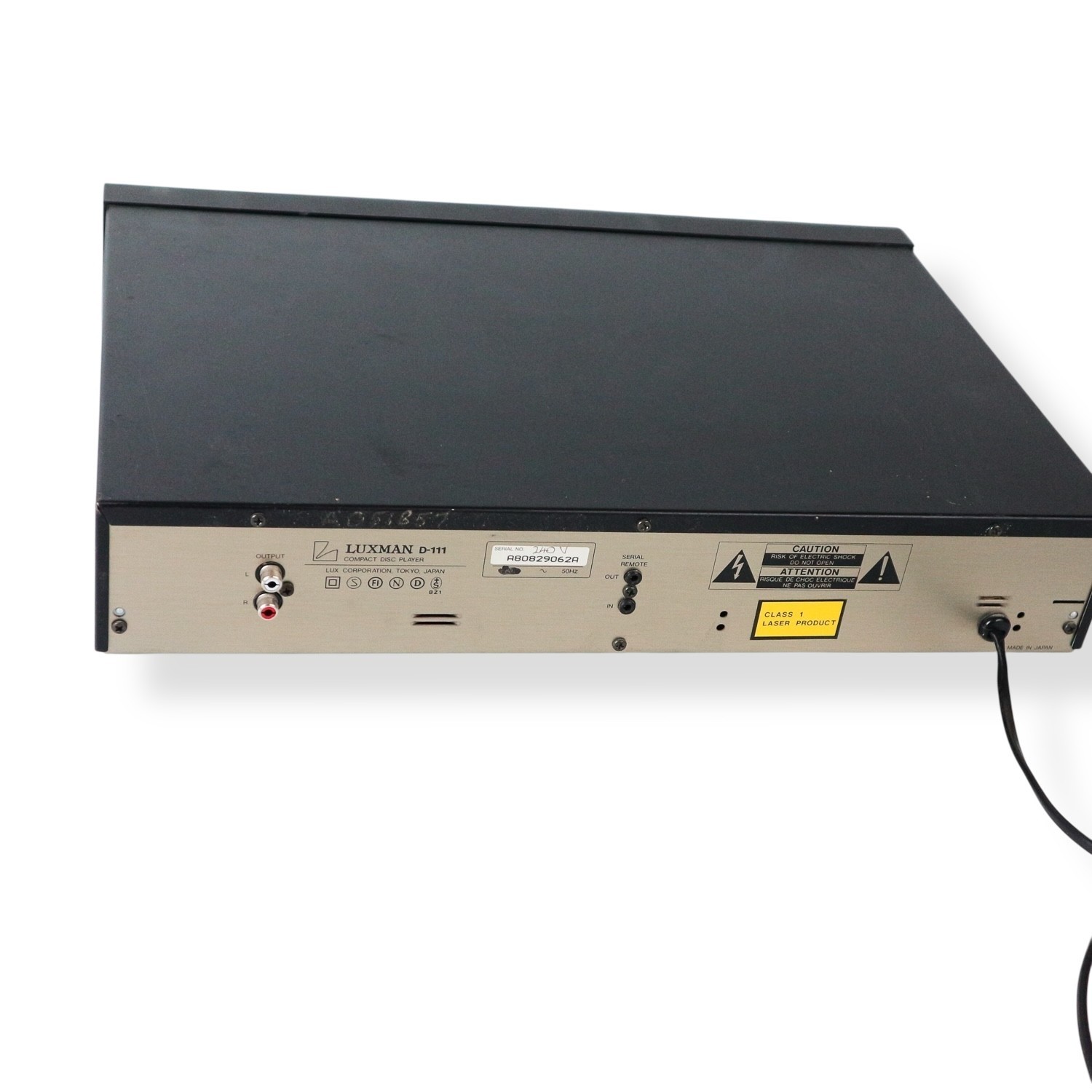 Luxman D-111 Stereo CD Deck - PARTS/REPAIRS - NO RETURNS - Image 5