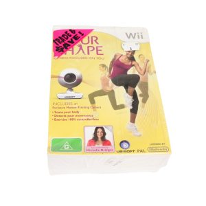 SEALED Nintendo Wii Your Shape With Camera And Game