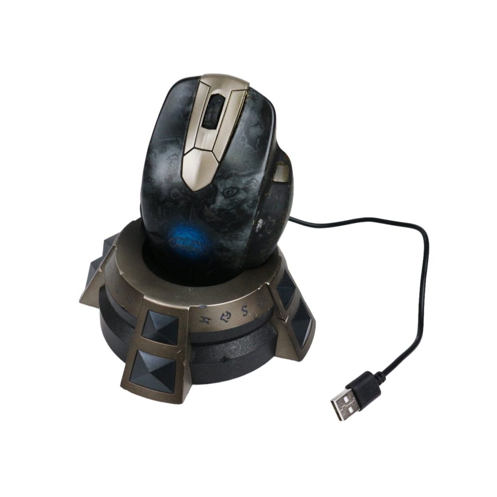 SteelSeries Blizzard World of Warcraft Wireless MMO Gaming Mouse AS IS - READ