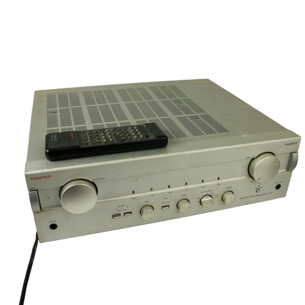 Nakamichi Amplifier 2 High-End Vintage Stereo Amplifier + Remote